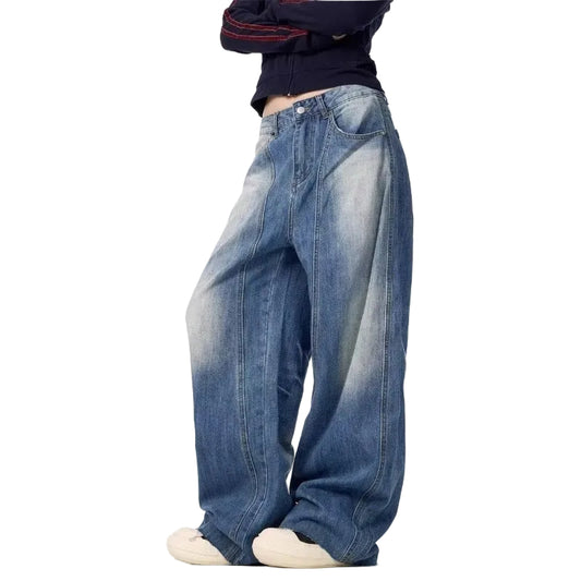Ice Wide-Leg Denim Jeans