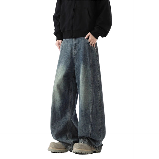 Cozy Loose Straight Fit Denim Jeans