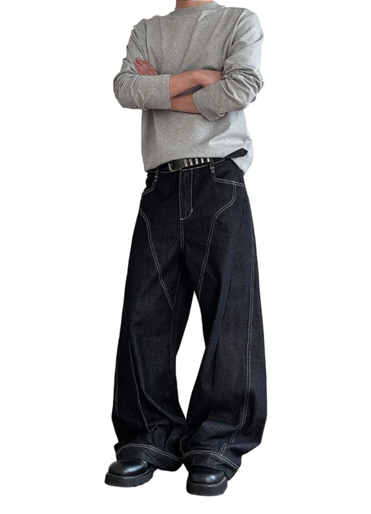 Flared Casual Denim Jeans